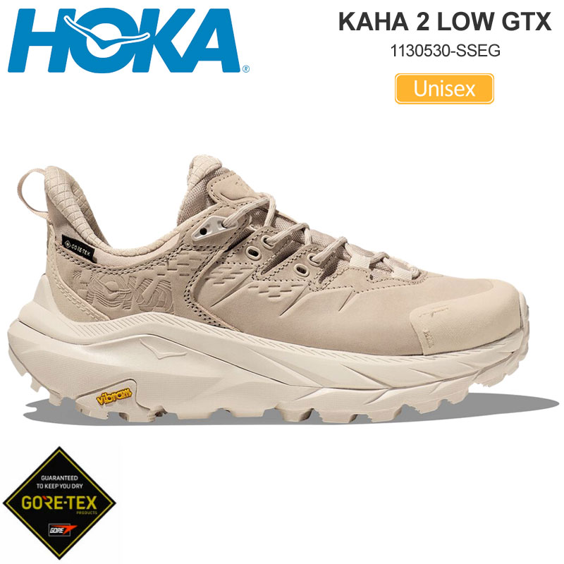 ホカ HOKA スニーカー 厚底 メンズ レディース カハ2ローゴアテックス KAHA 2 LOW GTX シフティングサンド エグノック  1130530 SSEG