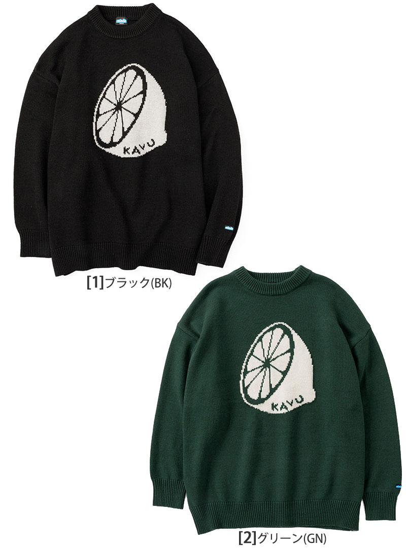 KAVU カブー セーター メンズ レモンニット Lemon Knit 19821917