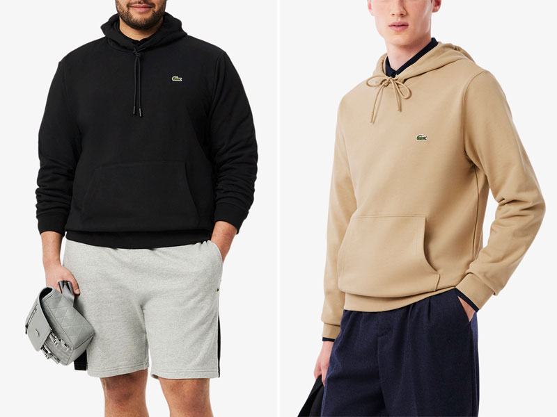 LACOSTE ラコステ パーカー メンズ トップス エッセンシャルスウェット