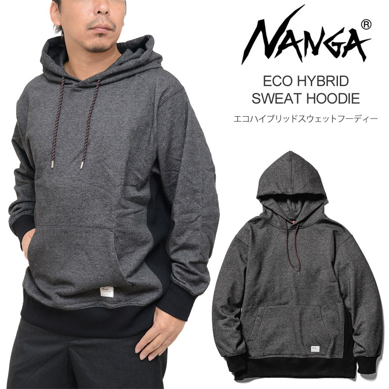 NANGA ナンガ パーカー メンズ エコハイブリッド スウェット