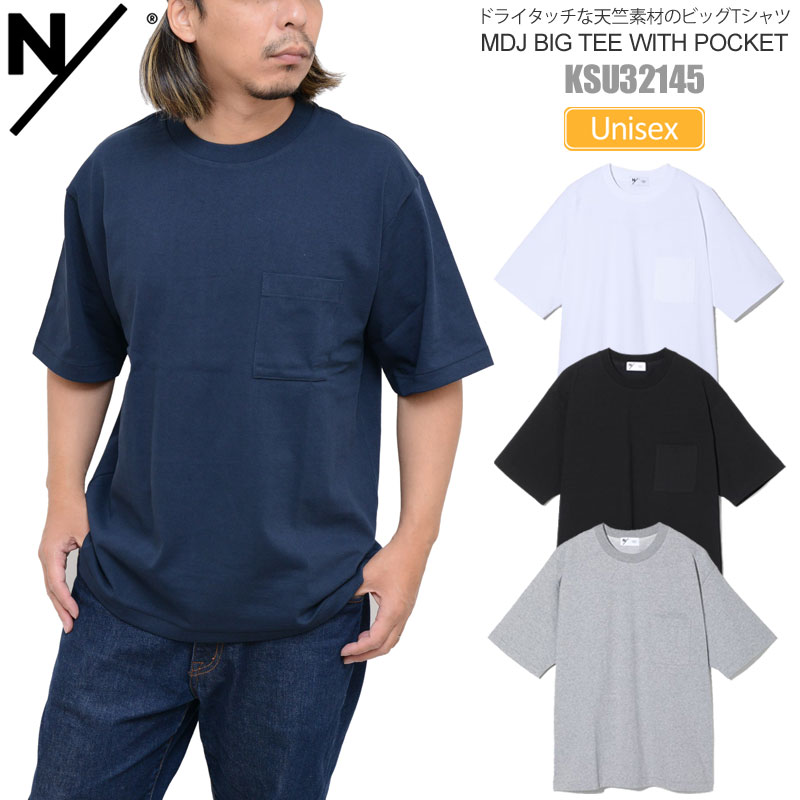 N/ ニュートラルワークス NEUTRALWORKS Tシャツ 半袖 メンズ ユニセックス MXP ミディアムドライジャージービッグポケット MDJ  BIG TEE WITH POCKET KSU32145