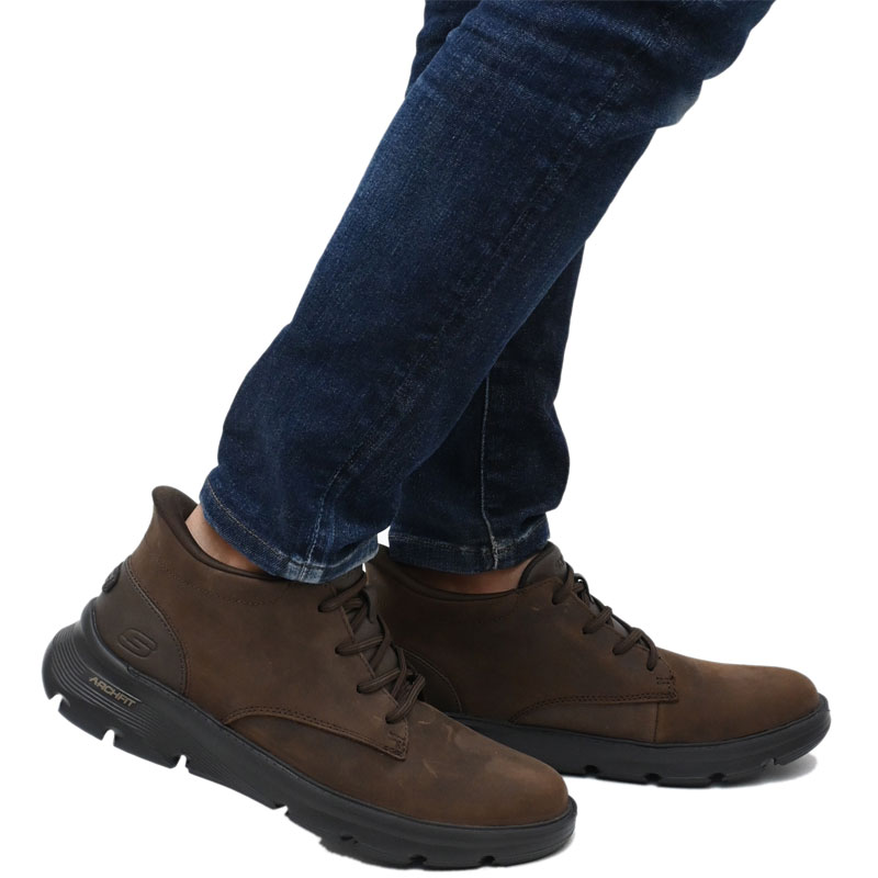 【たけとら】 SKECHERS（スケッチャーズ） メンズ スニーカー ビジネス スリップ