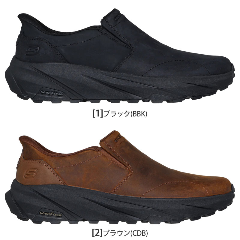 SKECHERS（スケッチャーズ） メンズ スニーカー ビジネス スリップ