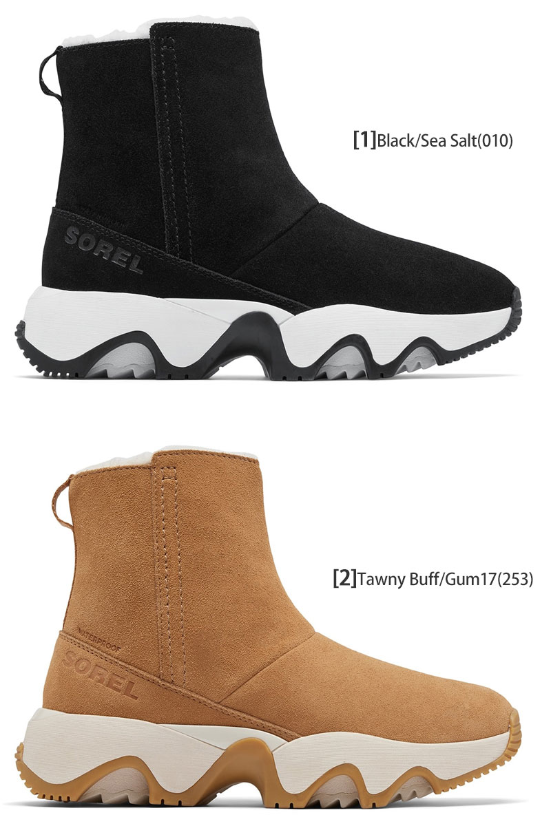 SOREL ソレル ブーツ レディース キネティックインパクト 黒