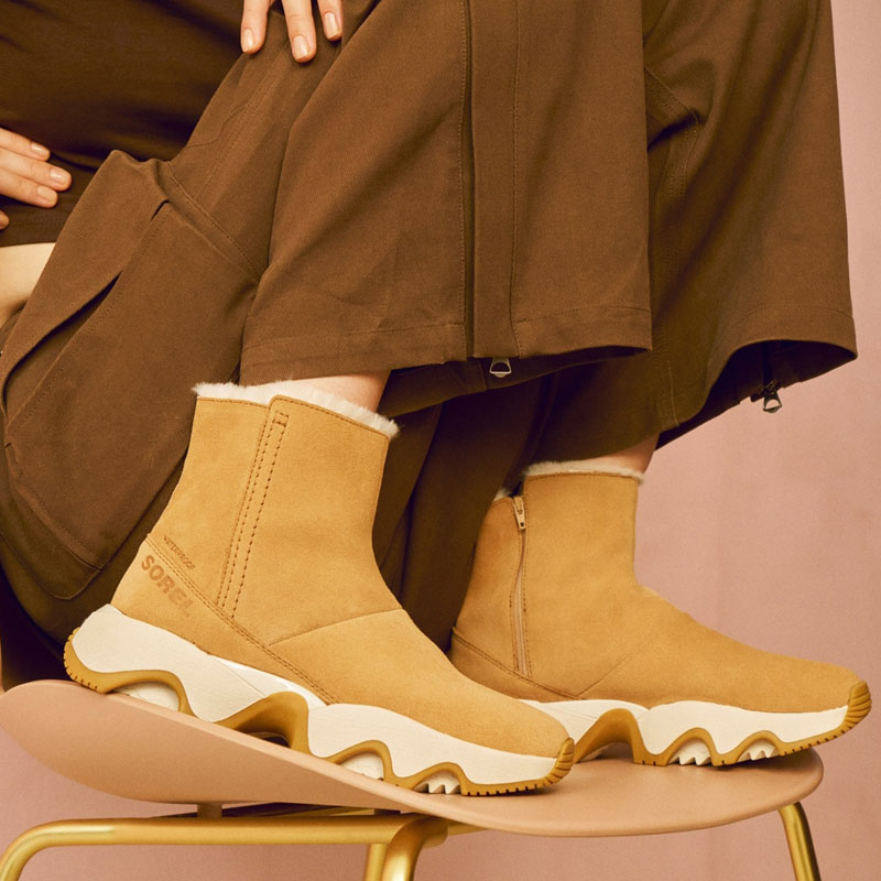 SOREL ソレル ブーツ レディース キネティックインパクト 黒
