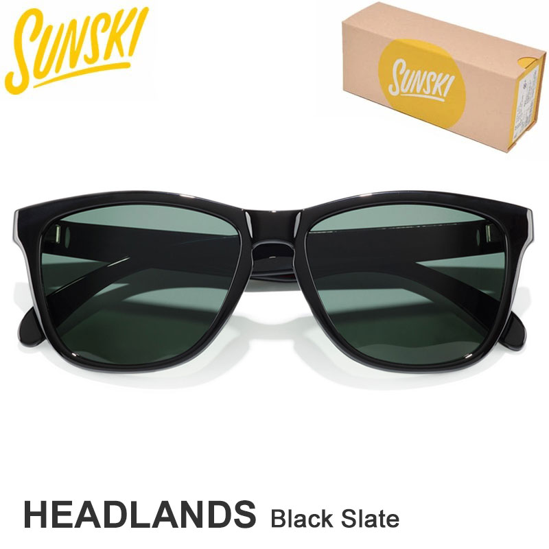 サンスキー SUNSKI サングラス 偏光 UVカット ウェイファーラー型 メンズ レディース ユニセックス ヘッドランド ブラックスレート  Headlands Black Slate : sun-sunhlbkf : ripe - 通販 - Yahoo!ショッピング