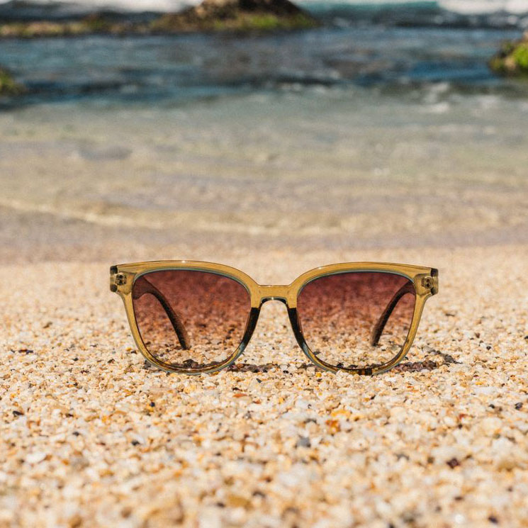 サンスキー SUNSKI サングラス 偏光 UVカット ウェリントン型 メンズ