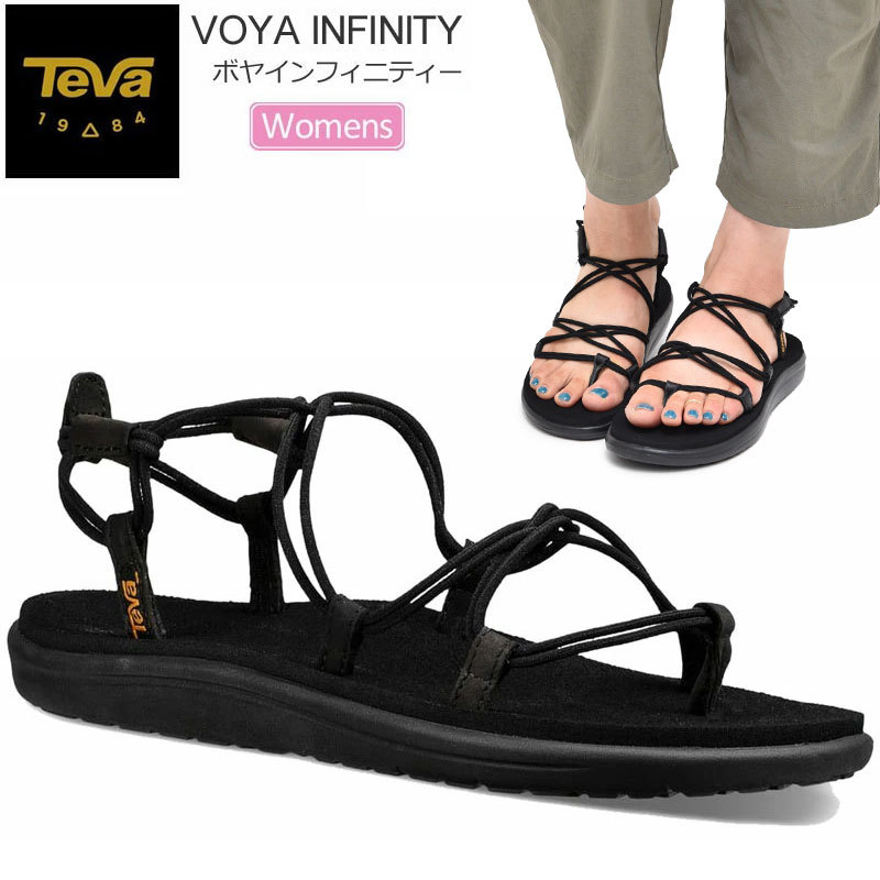 テバ Teva サンダル レディース スポーツサンダル ボヤインフィニティー ブラック 22 25cm W Voya Infinity b Tev Voyainfinity Ripe 通販 Yahoo ショッピング