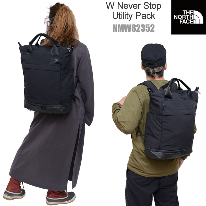 ノースフェイス THE NORTH FACE リュック レディース メンズ ネバーストップユーティリティーパック W Never Stop  Utility Pack 23L NMW82352