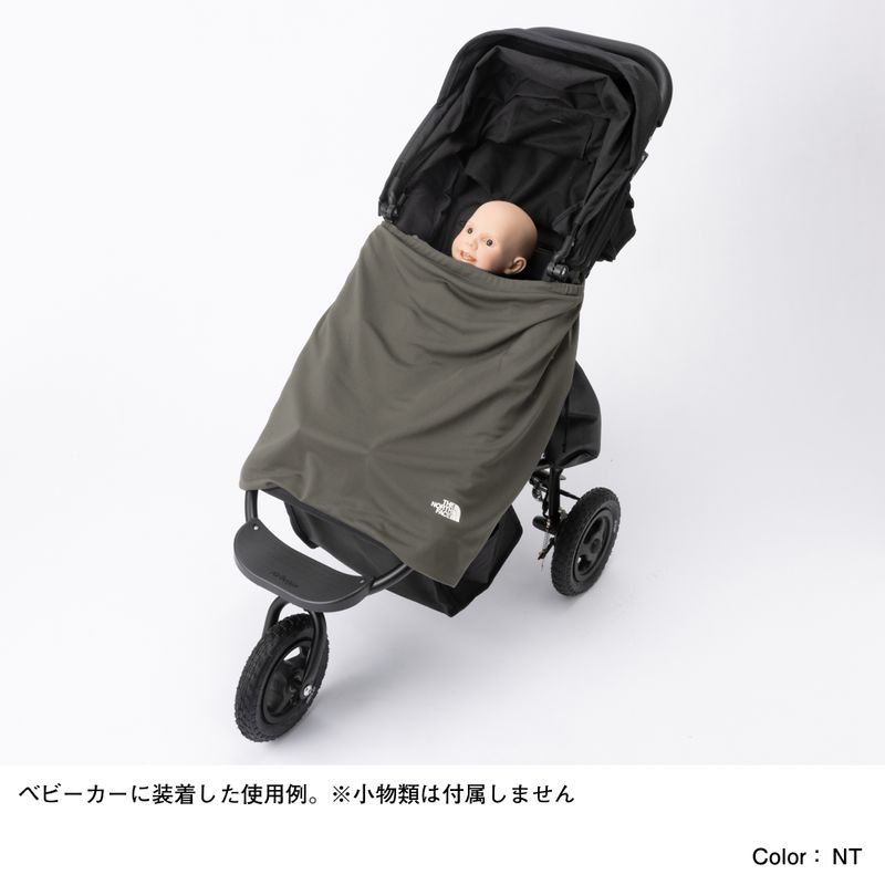 ノースフェイス THE NORTH FACE 抱っこ紐カバー ベビーカーカバー UVカット 虫よけ機能 速乾 ベビーサンシェイドブランケット Baby  Sunshade Blanket NNB22214