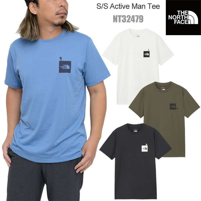 ノースフェイス THE NORTH FACE Tシャツ 半袖 メンズ ショートスリーブアクティブマンティー S/S Active Man Tee  NT32479