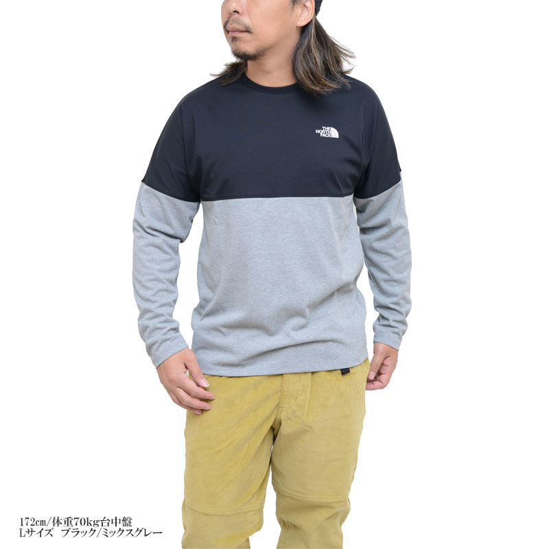 ザ・ノース・フェイス THE NORTH FACE Tシャツ 長袖 メンズ