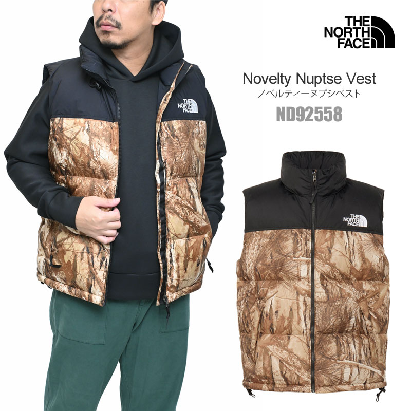 NORTH FACE ダウンベスト ヌブシ　フード付　カプチーノ　L タグ付 001.jpg