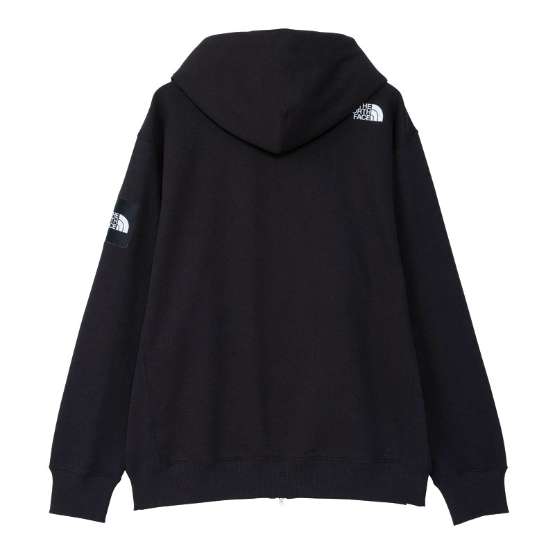 ザノースフェイス スクエア ロゴフルジップパーカー／黒NT12335-K／XXL tnf-squarelogo-fz_12.jpg