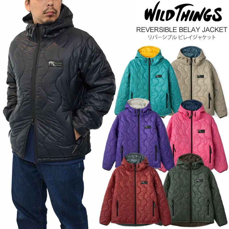WILD THINGS（ワイルドシングス） 中綿ジャケット メンズ リバーシブル