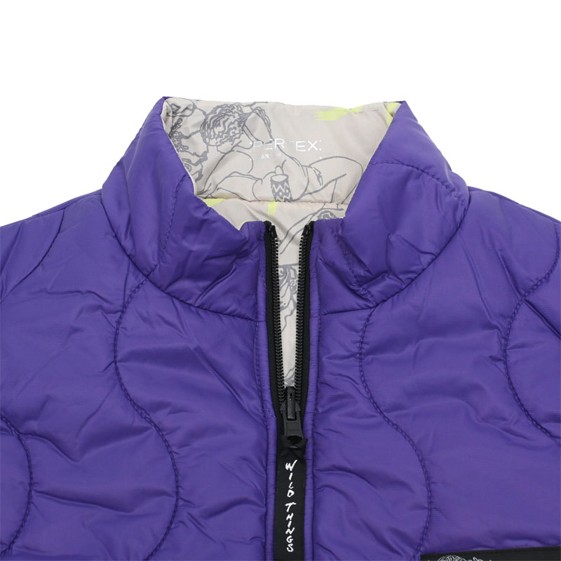 WILD THINGS（ワイルドシングス） 中綿ベスト メンズ リバーシブル