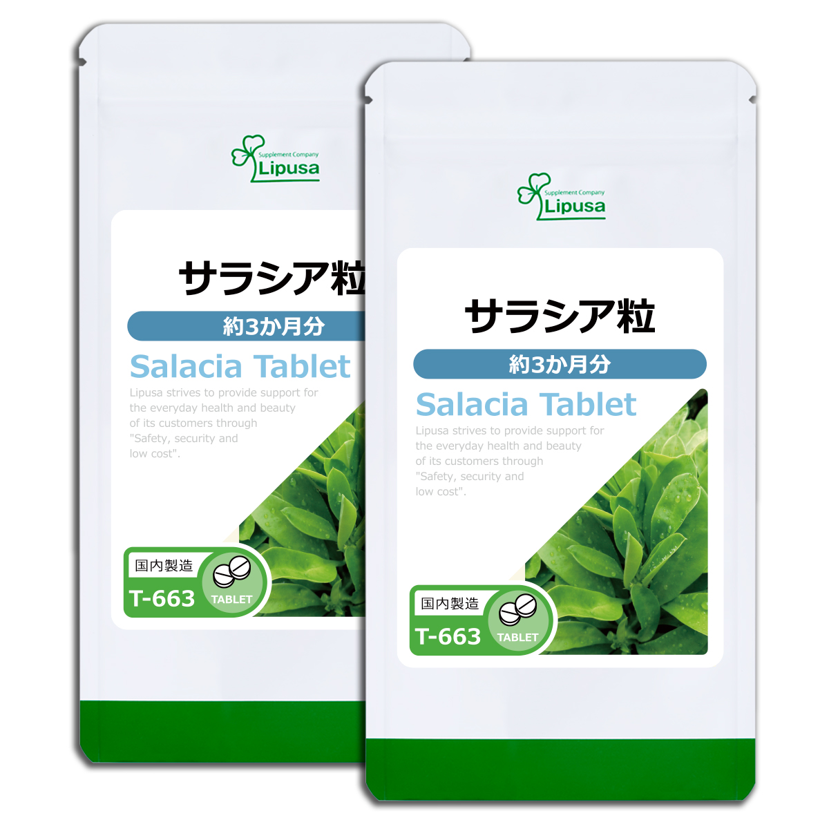 サラシア粒 約3か月分×2袋 T-663-2 サプリメント ダイエット