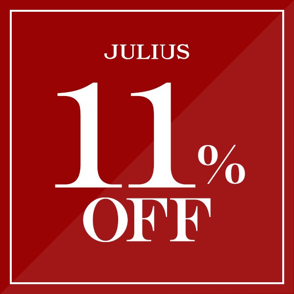 JULIUS ジュリアス正規販売店の「【JULIUS】ゾロ目の日11％OFFクーポン」のクーポン