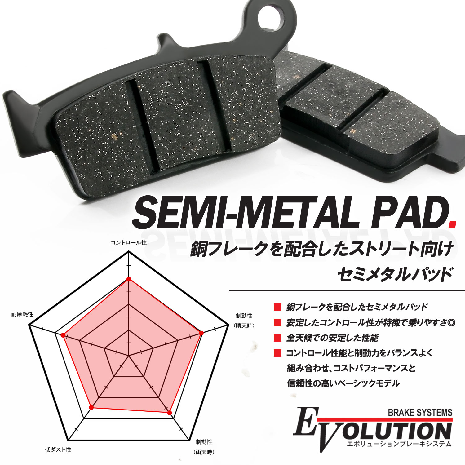 ZZ-R1200(ZXT20C) バルカン1700ボイジャー フロント用 ブレーキパッド