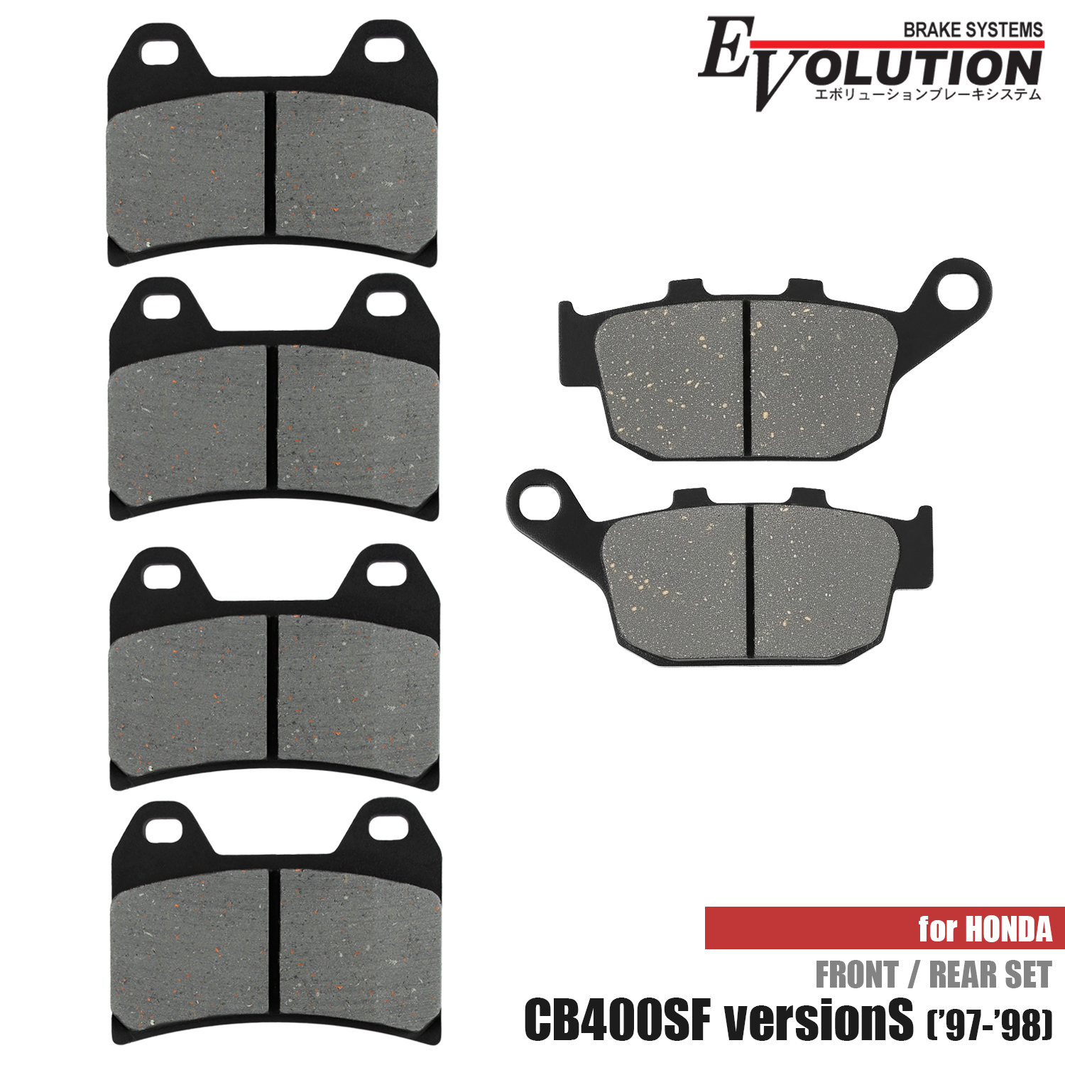 �u���[�L�p�b�h CB400�X�[�p�[�t�H�A(NC31 '97-'98)��p �O��Z�b�g ��_�X�g ������ ���t�����g �E�t�����g ���O �E�O ��� �O�� ��� �L�����p�[ 6���Z�b�g