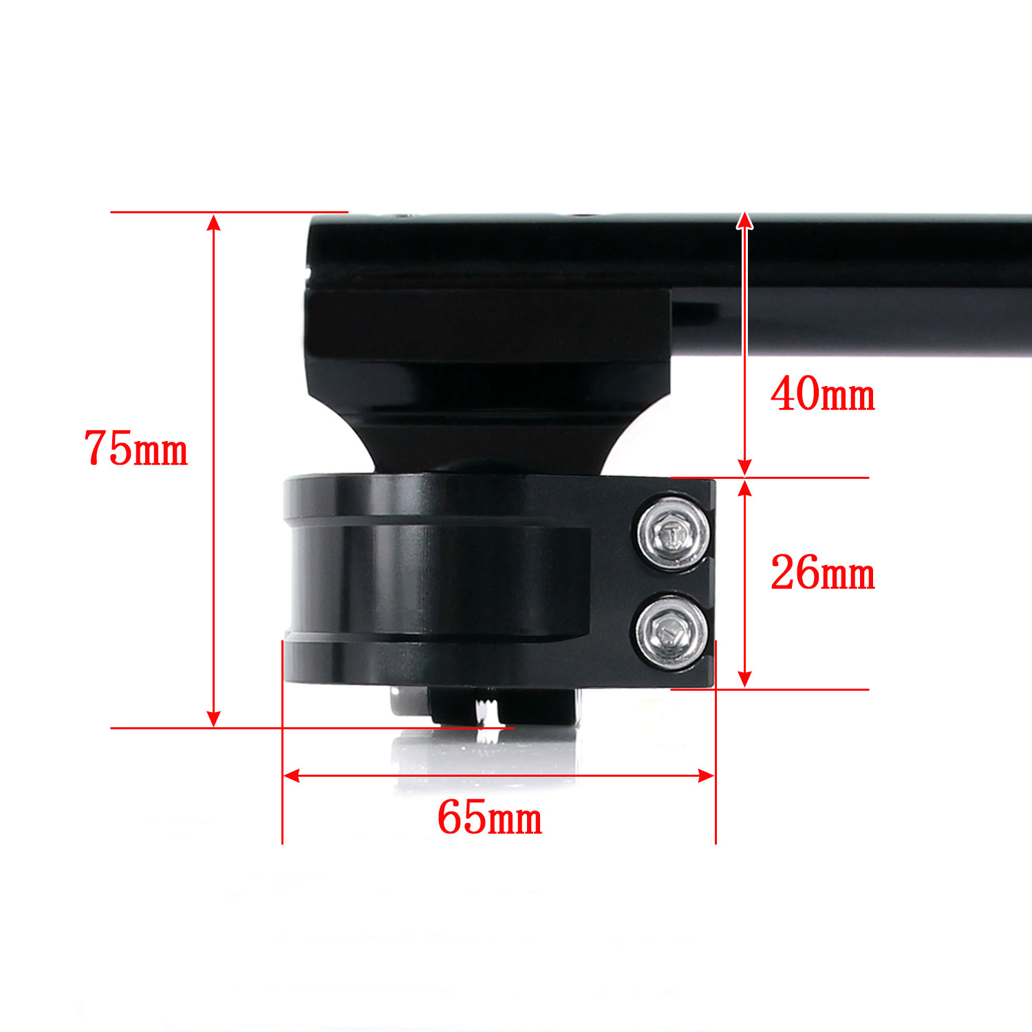 Amazon | 汎用 43Φ 43mm 43パイ セパレートハンドル セパハン