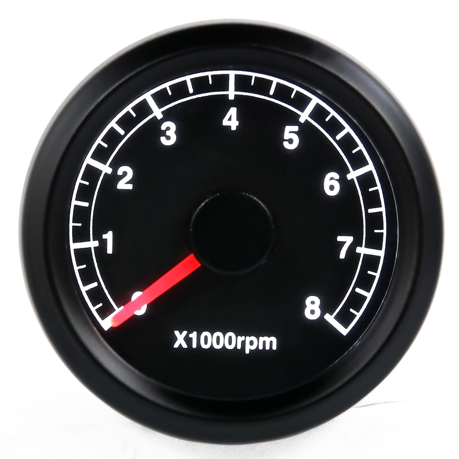 スズキ バイク用 48mm 電気式 タコメーター LED x1000rpm 汎用