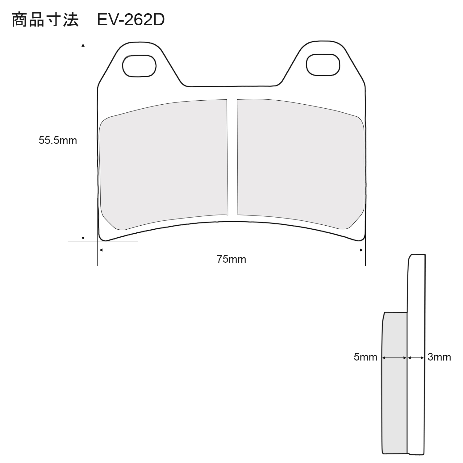 YAMAHA（ヤマハ） ブレーキパッド XJR400R('95-'00)専用 前後セット