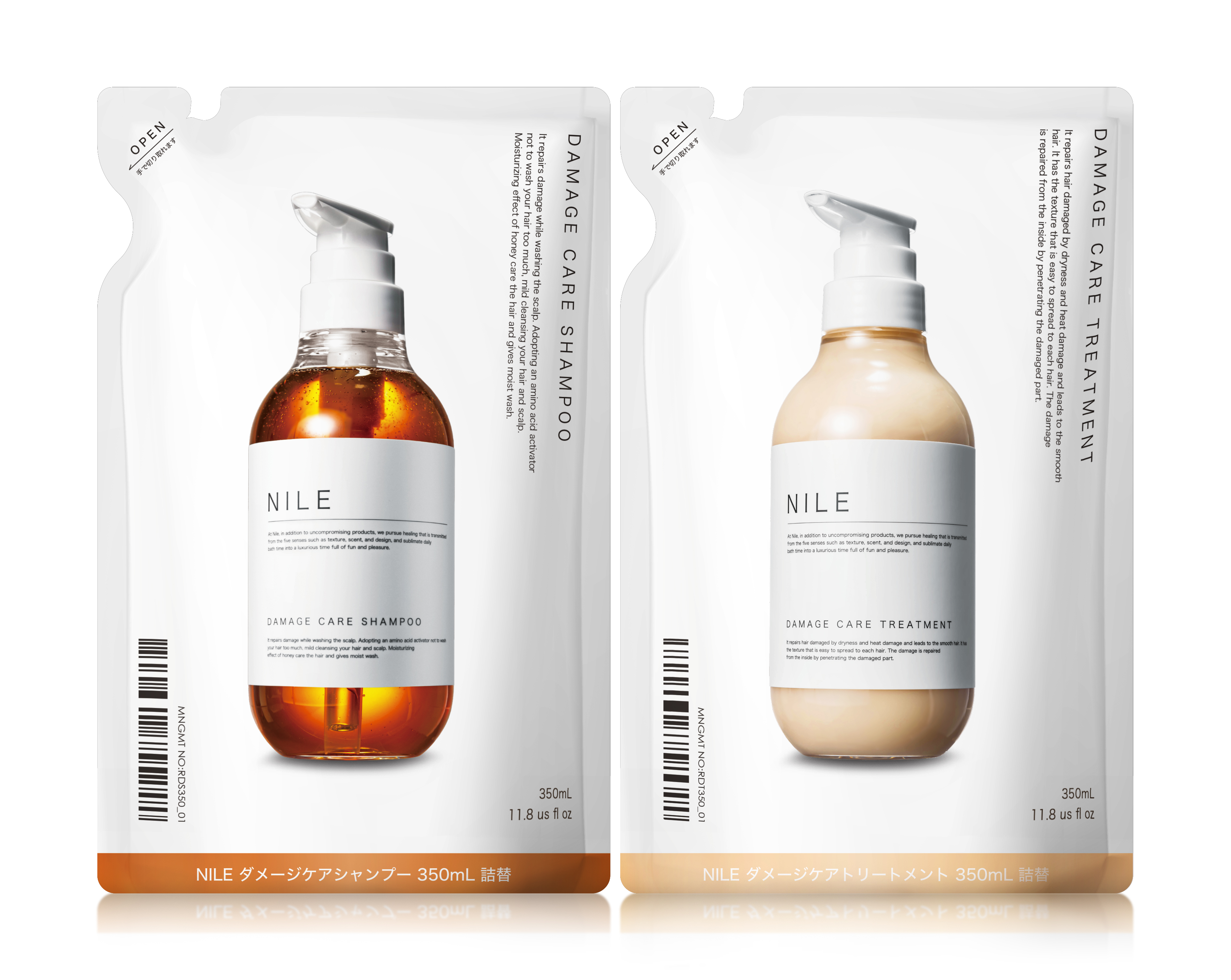 売れ筋新商品 Nile（コスメ） NILE トリートメント シャンプー ダメージケア シャンプー
