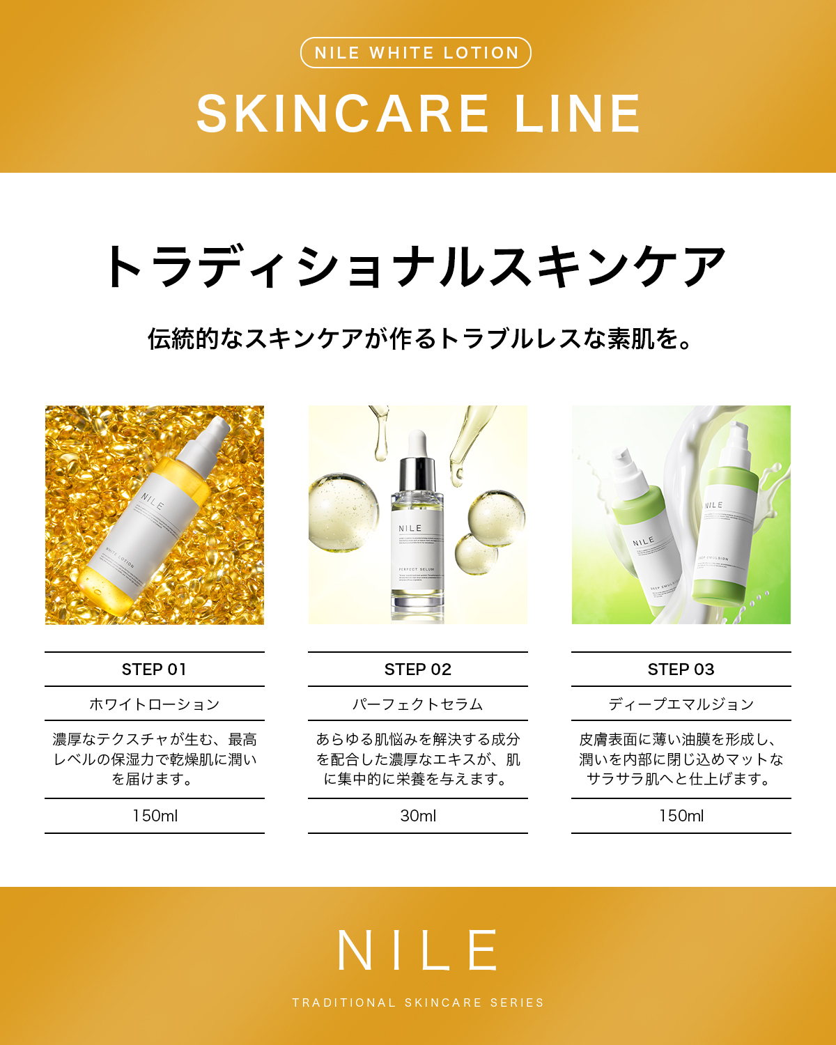 Nile 高保湿化粧水 メンズ レディース トラネキサム酸 医薬部外品