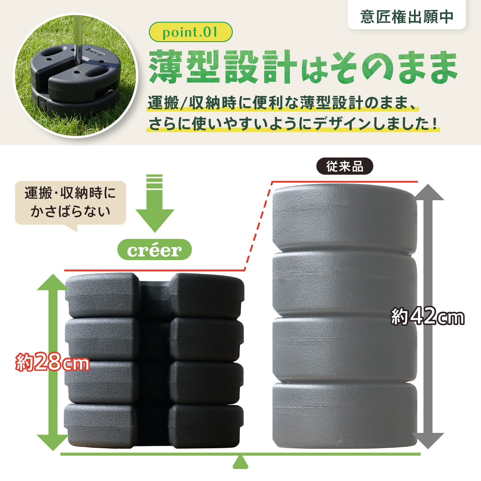 creer（クレエ） 【2点選んで5％クーポン】マルチウエイト 重り 6kg 2