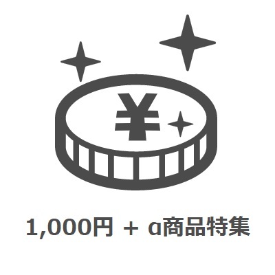 1000円+α