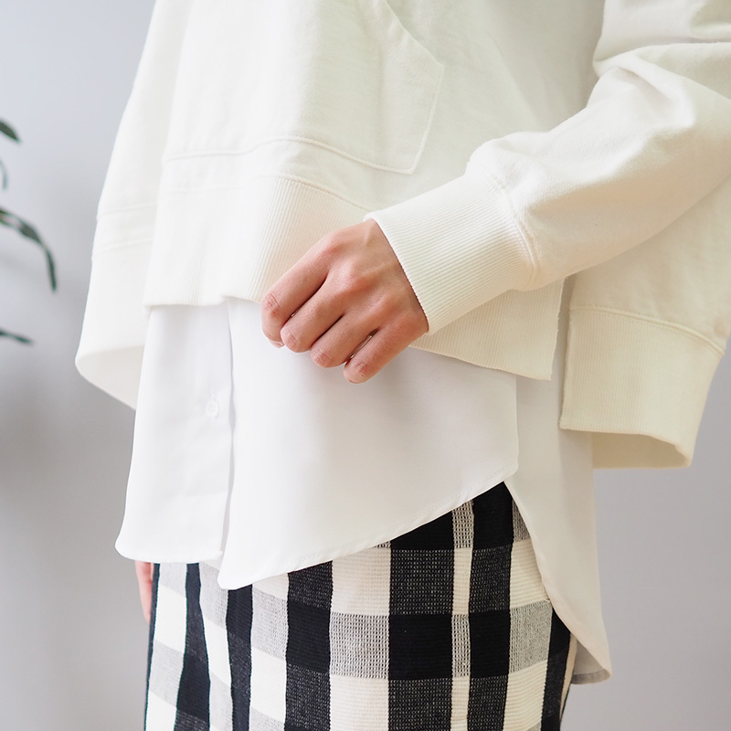 付け裾 つけ裾 大きいサイズ レイヤード レディース 長め シャツ コーデ 重ね着 体形カバー ブラウス 付けすそ トップス風 ラウンド フェイク メンズ 通販ショップ ライズ 通販 Paypayモール