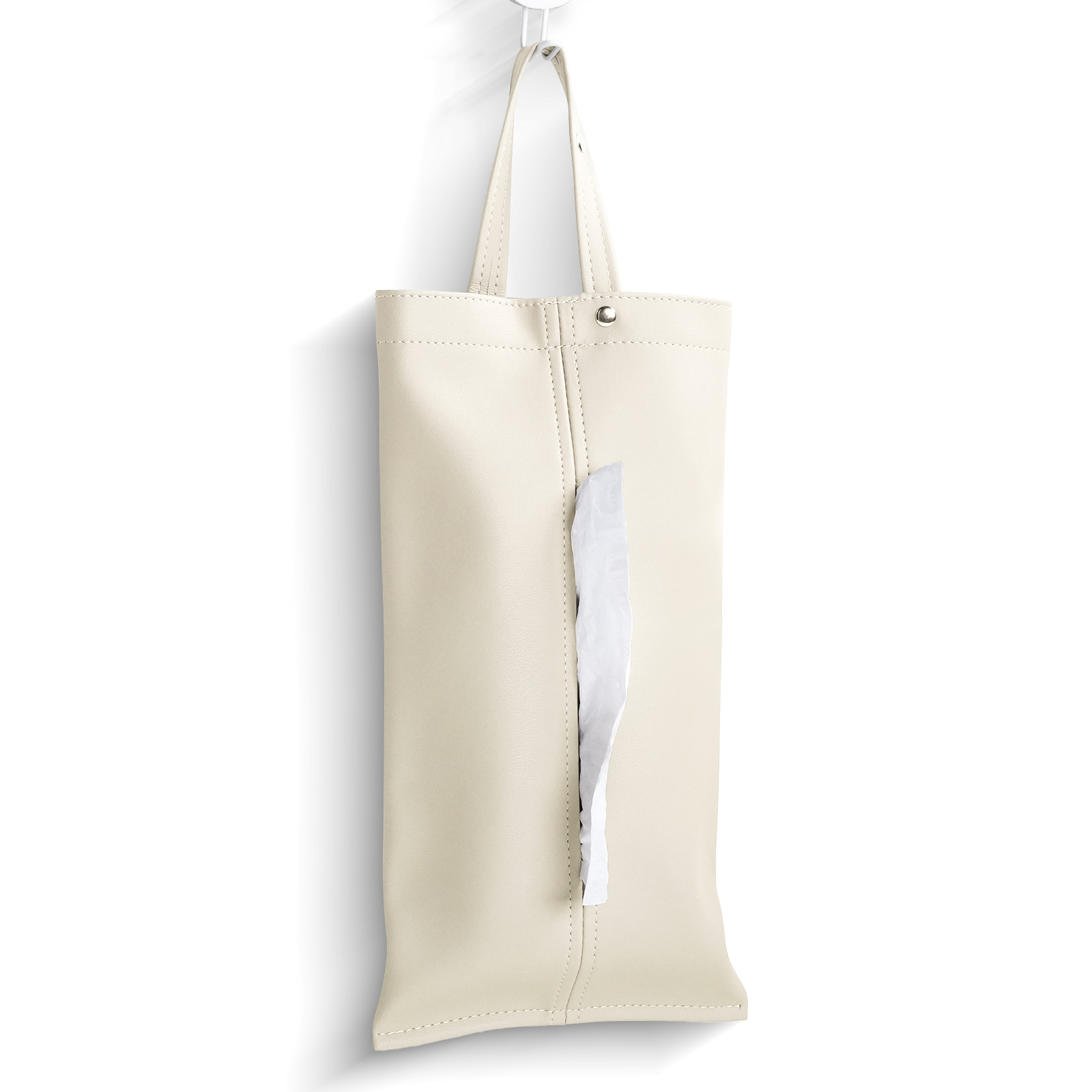 クーポンで更にお得】ティッシュカバー 吊り下げ 16色 PU レザー 車