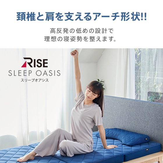 スリープオアシス 寝姿勢サポートピロー