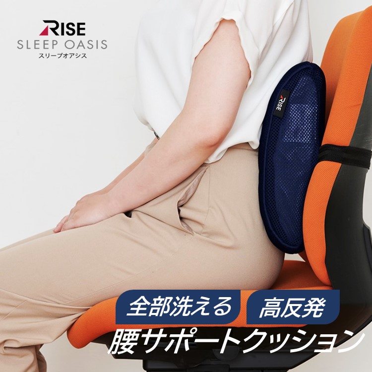 ライズ東京 腰サポートクッション V02 高反発 スリープオアシス