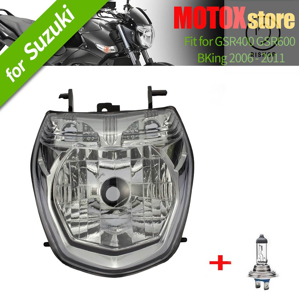 hito hitoページ 並行輸入品】 SUZUKI GSR400 2006 - 2011 GSR600 ヘッドランプ GSR 400