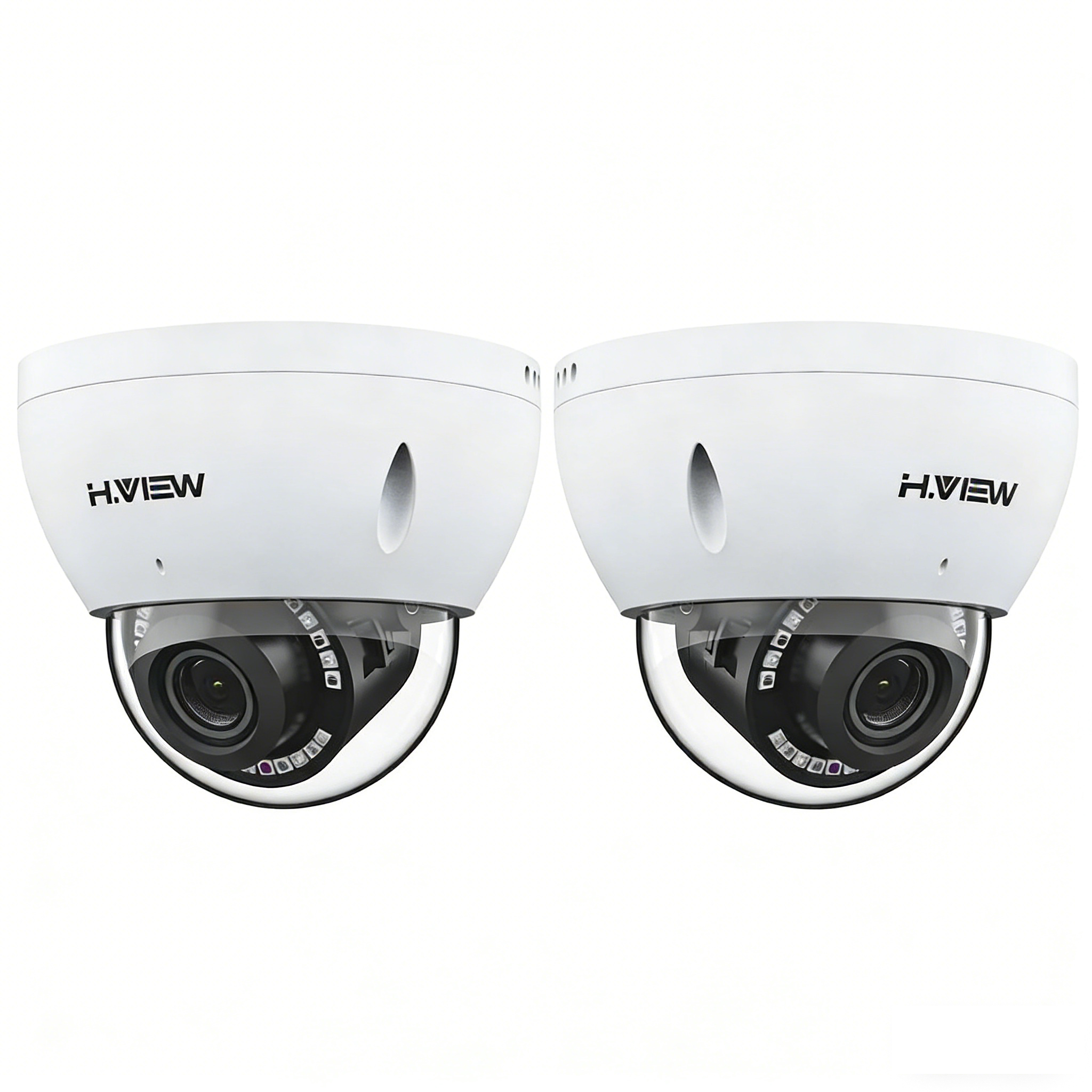 H.VIEW 防犯カメラ 屋外 屋内 5MP POE対応 3X光学ズーム 双方向音声