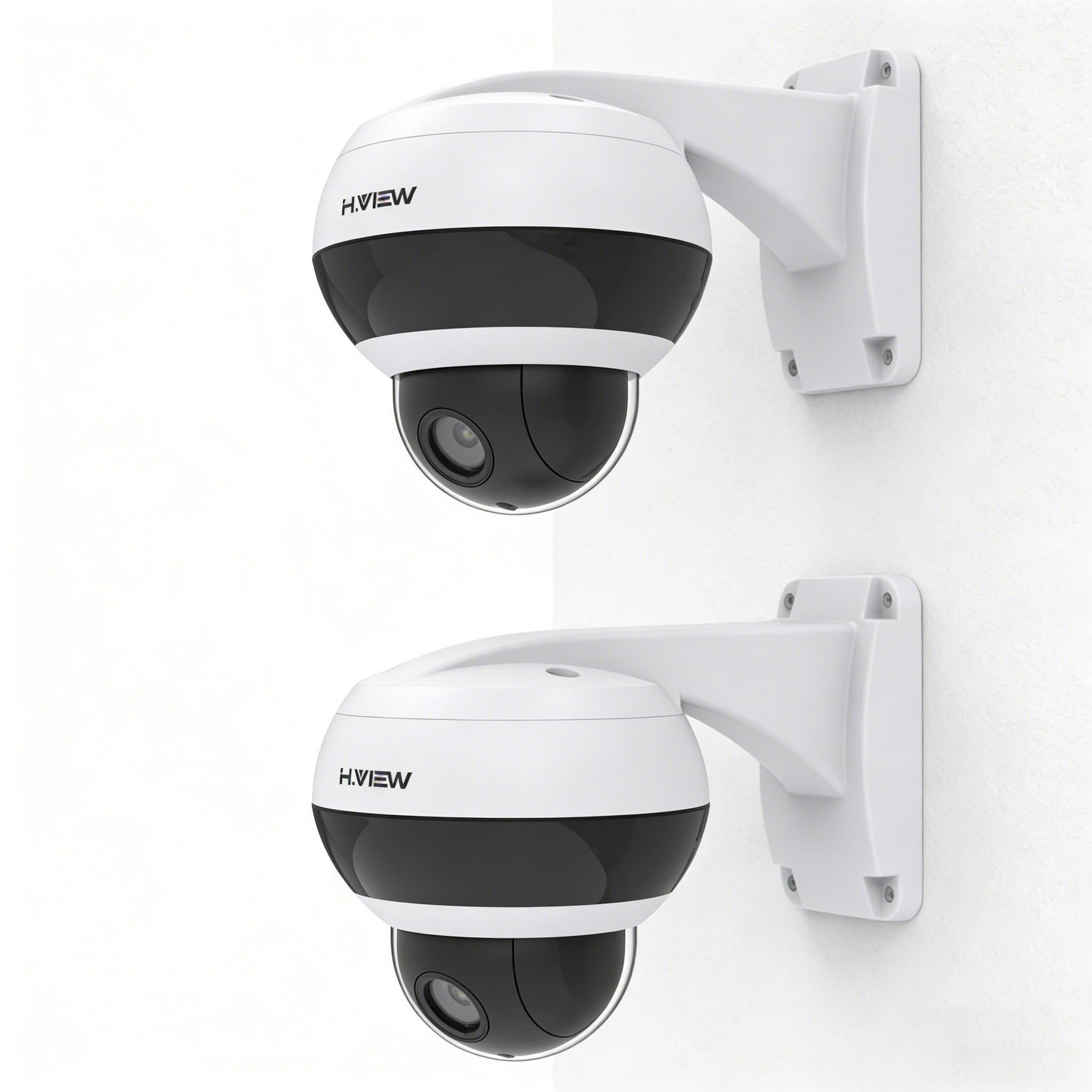 H.VIEW 防犯カメラ PTZカメラ 屋内外兼用 500万画素 5倍光学ズーム