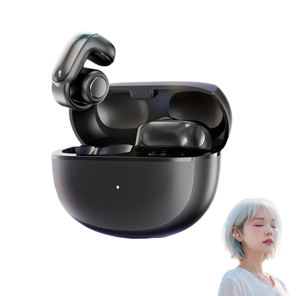 ワイヤレ スイヤホン オープンイヤー イヤホン 左右分離 イヤーカフ型