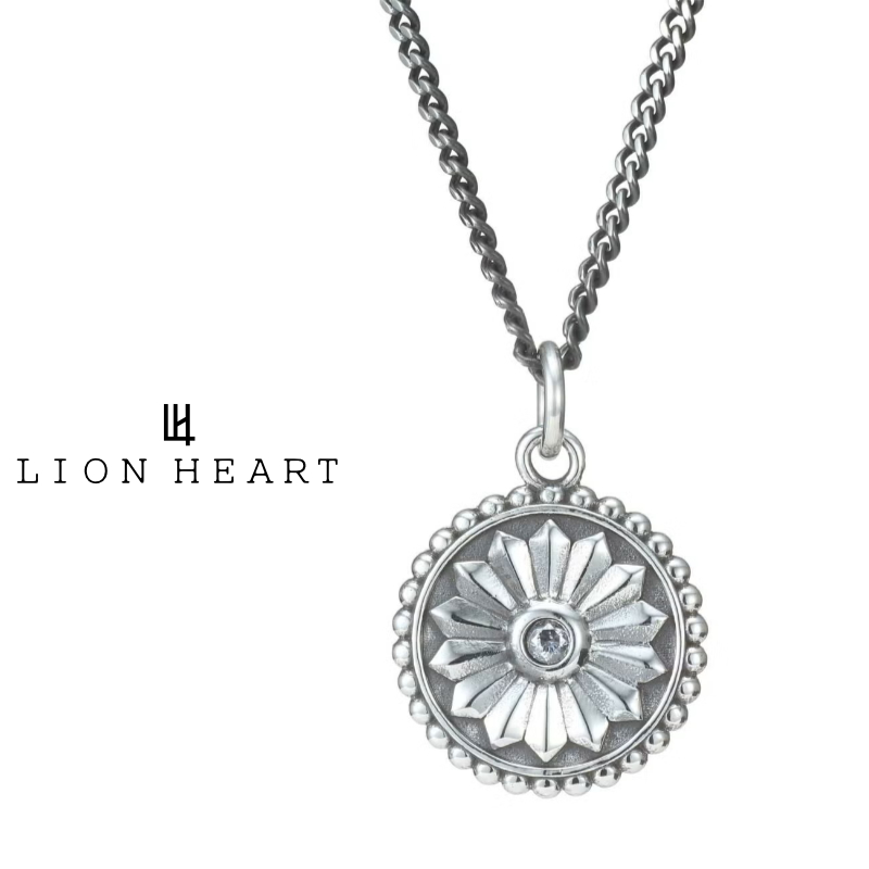 LION HEART（ライオンハート） LH-1 サンモチーフ コインネックレス