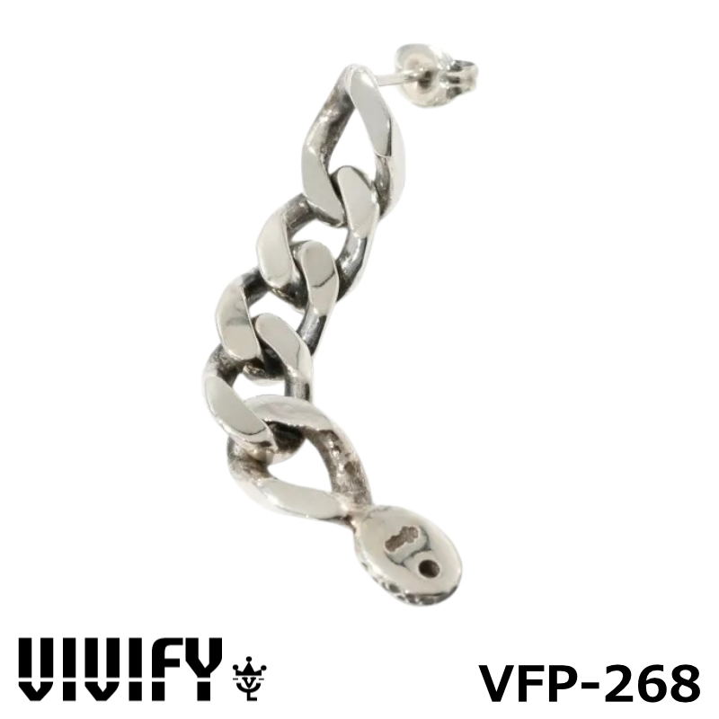 VIVIFY（ビビファイ） 2WAY キヘイチェーンピアス シルバー925 VIVIFY