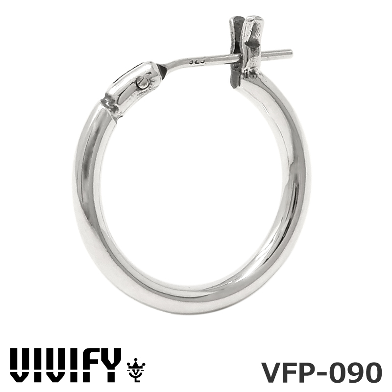 ビビファイ フープピアス Lサイズ シルバー925 VIVIFY VFP-090