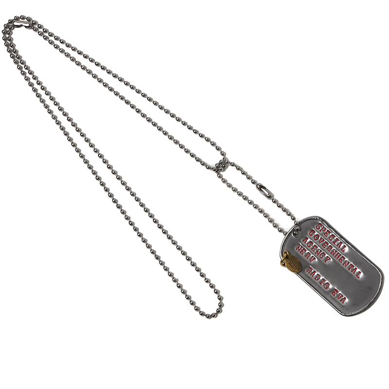 VIVIFY（ビビファイ） NERV Dog Tag (SILVER) RADIO EVA 