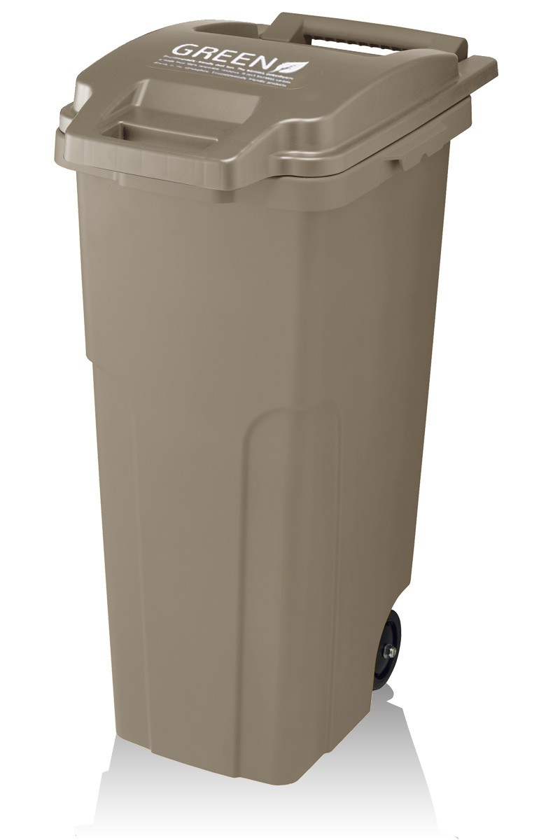 帯電防止処理加工-可動式 ゴミ箱/キャスターペール フタ付き