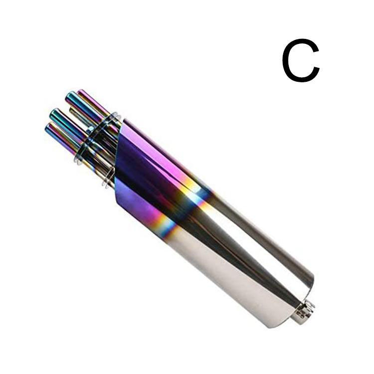 バイク用 汎用 差込口32mm 長さ400mmバイクスリップオンマフラー