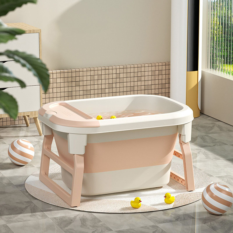 Pugrwei] 浴槽 バスタブ ベビーバス 折り畳み浴槽 組立不要 ポータブル