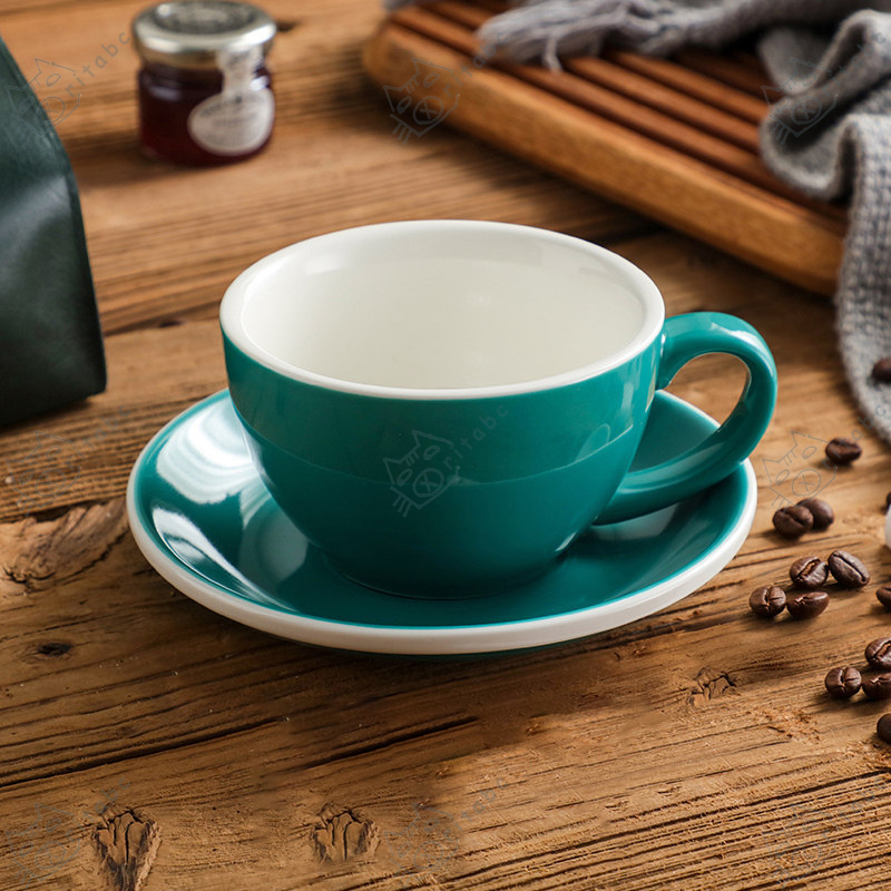 ラブラミクス エッグ ブラック ラテカップ 300ml コーヒーカップ 陶器