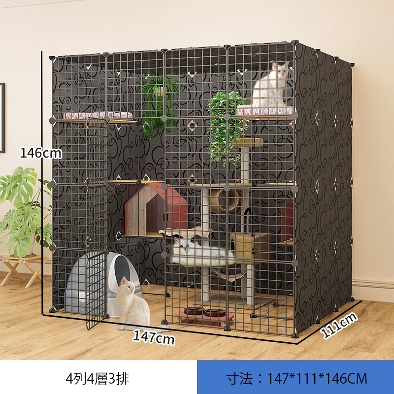 猫ケージ キャットケージ 超大型 大型猫 おしゃれ 3段 4段 5段 6段