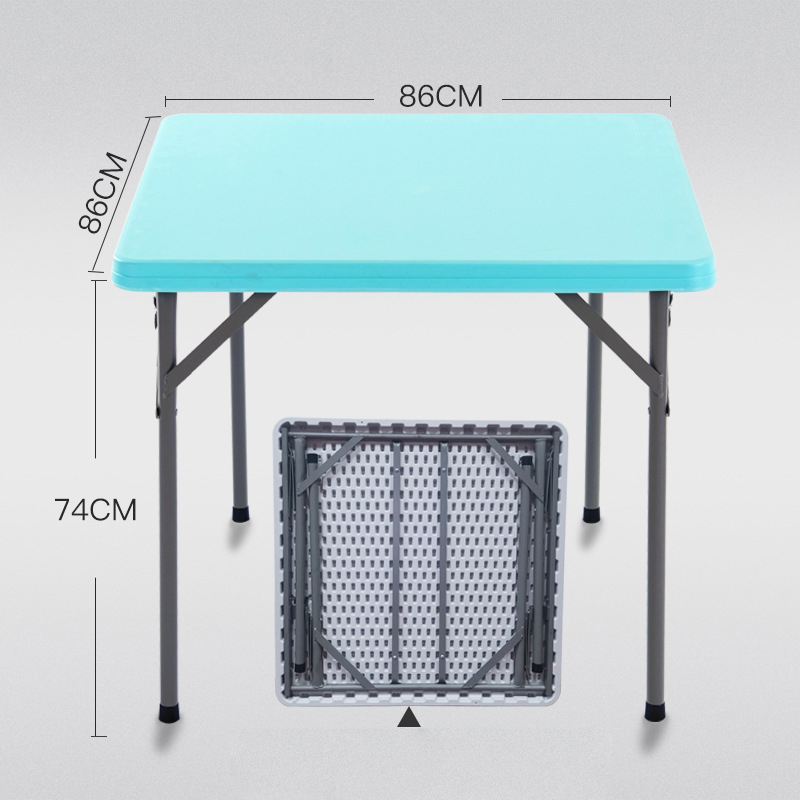 折り畳み ミニテーブル テーブル 4人用 食卓 麻雀卓 ポーカーテーブル デスク 作業台 室内 アウトドアテーブル 省スペース 組み立て不要 持ち運び便利 カードゲ｜ritabc｜05