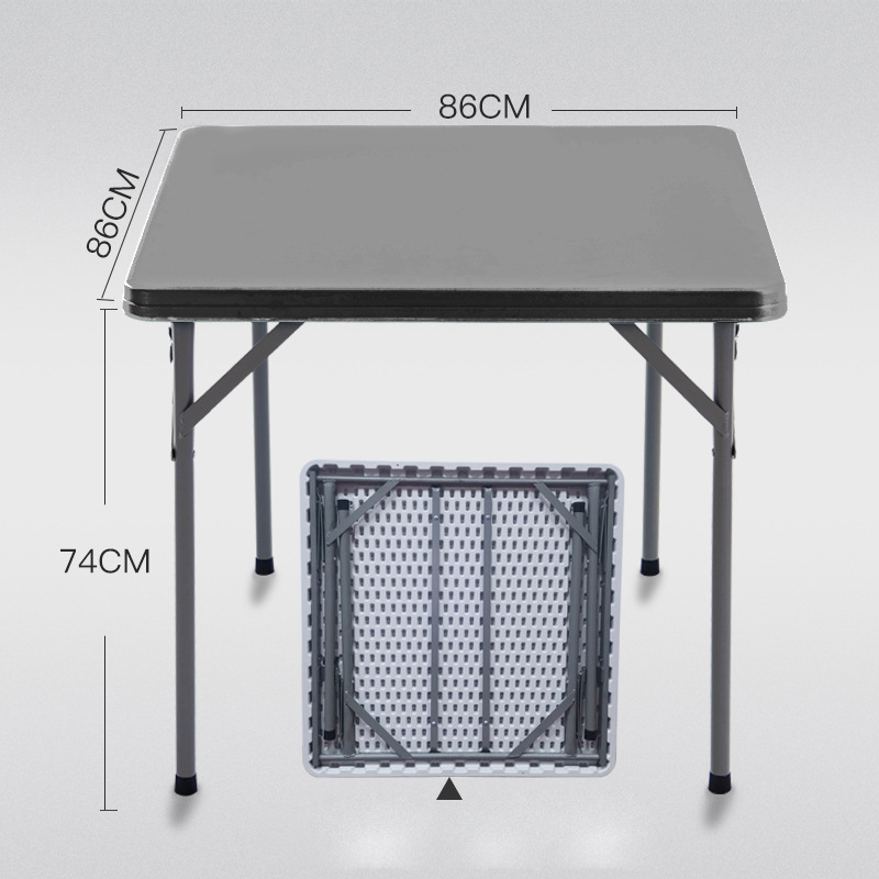 折り畳み ミニテーブル テーブル 4人用 食卓 麻雀卓 ポーカーテーブル デスク 作業台 室内 アウトドアテーブル 省スペース 組み立て不要 持ち運び便利 カードゲ｜ritabc｜06